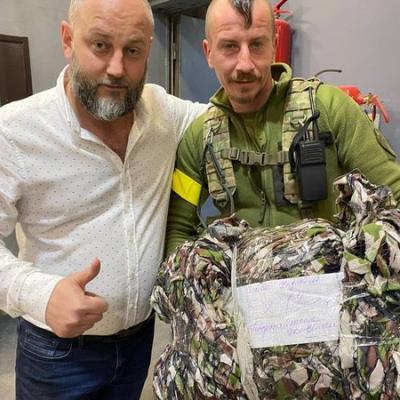 Camouflage nets, ankle boots, T-shirts - all this will support our soldiers