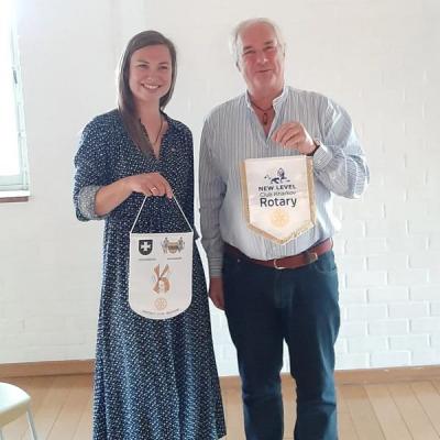Our Rotarians have spread all over the world, and right now there will be new connections!