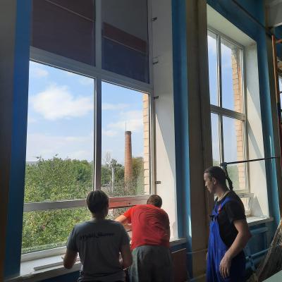 Windows to the new Kharkiv!