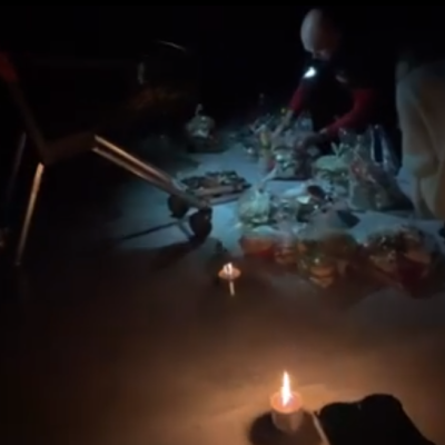 The light in charitable hearts cannot be turned off!