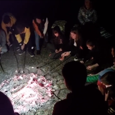 Believe it or not, we ate fried marshmallows here!