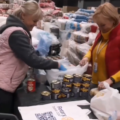 We do not ask for coins for grocery bags!