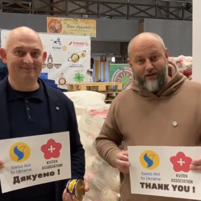 About the role of Switzerland in the charitable history of Rotary