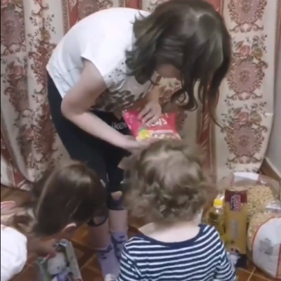 Three children and all - girls!