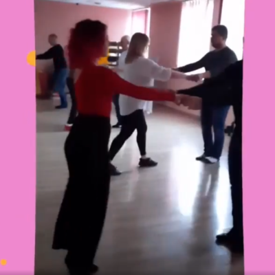 #Wintering_Together in the dance room?