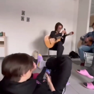 #Wintering_Together in the music room?