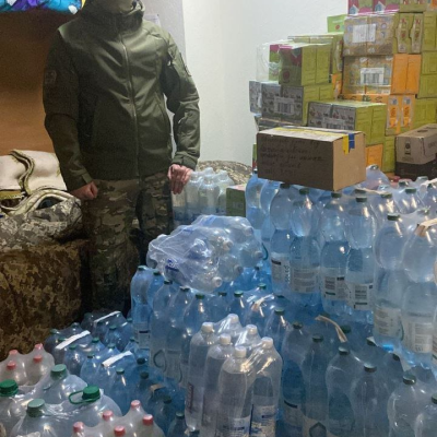 Catch the interesting news: we gave scouts water and coffee!