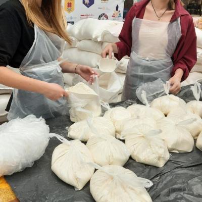 Flour, such a cool thing!