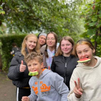 Watermelon started the engine!