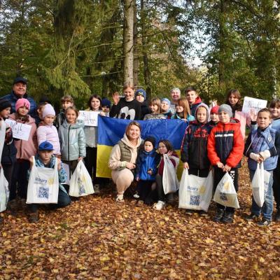 We distribute pencils so that THERE ARE NO TEARS ON CHILDREN'S CHEEKS!