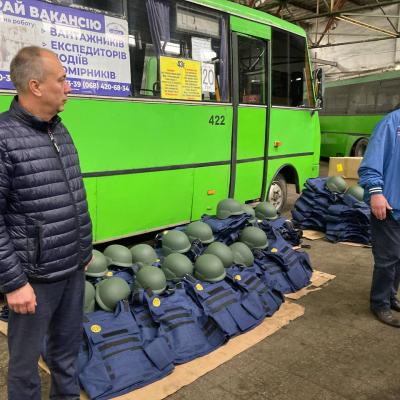 Body armor and helmets - put them on and don't take them off, please!