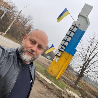 The city of Kupyansk. 50 kilometers to the Russian border.