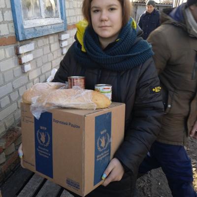 Food ration for someone who lives in a temporary home!