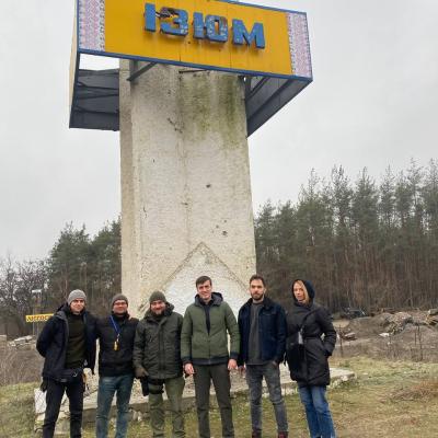 We came to Izyum to make a food noise!