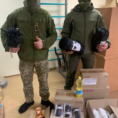 Helping the military is our way of fighting Russian terror!