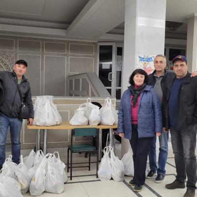 До дитячої ШКОЛИ БАЛЕТУ відвезли ПРОДУКТІВ ПАЛЕТУ.